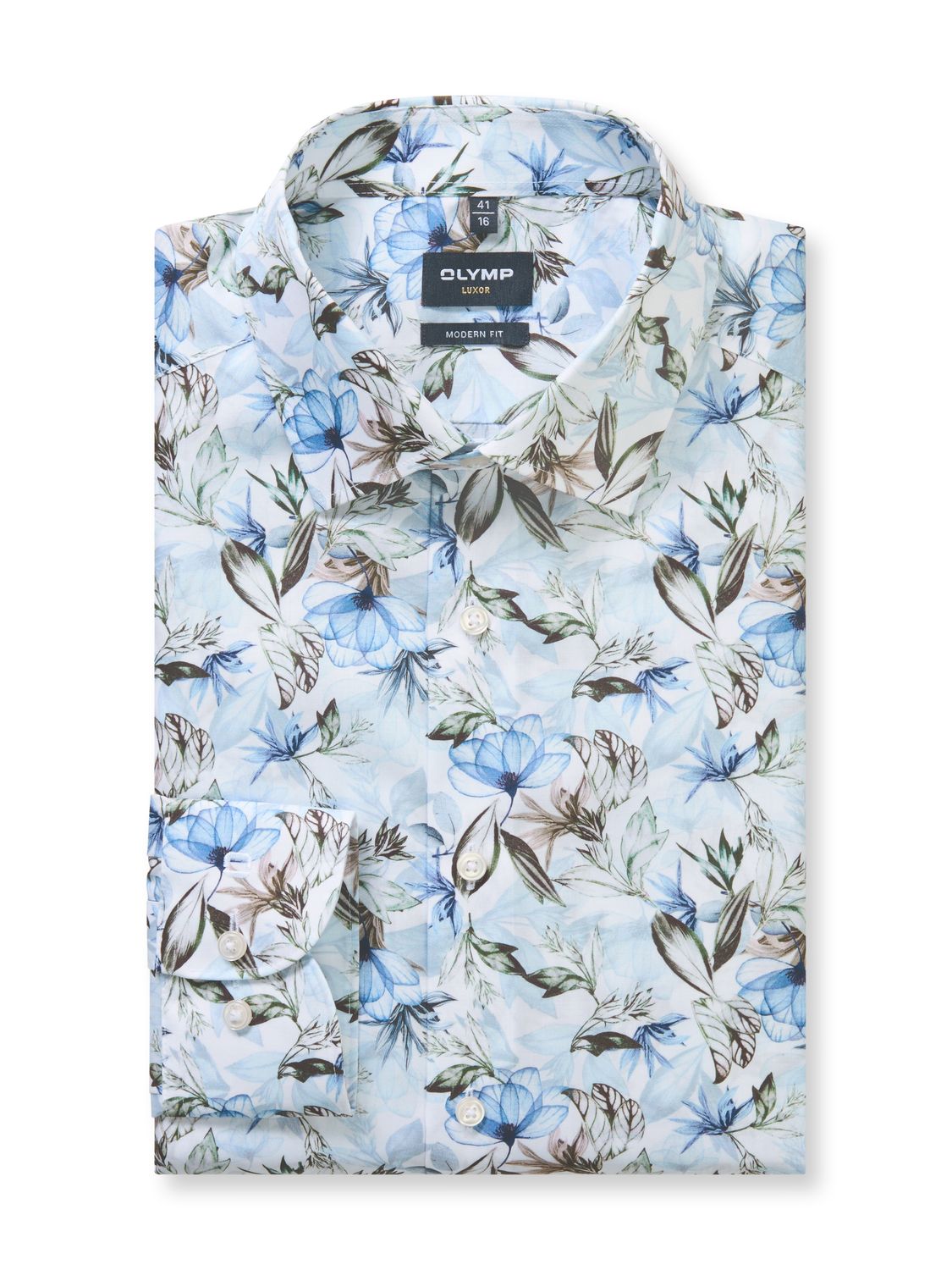 Olymp 123414-Hemden MF bloempr