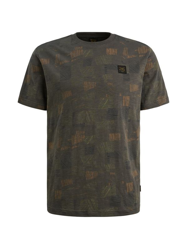 PME Legend Short sleeve r-neck aop cotton slu