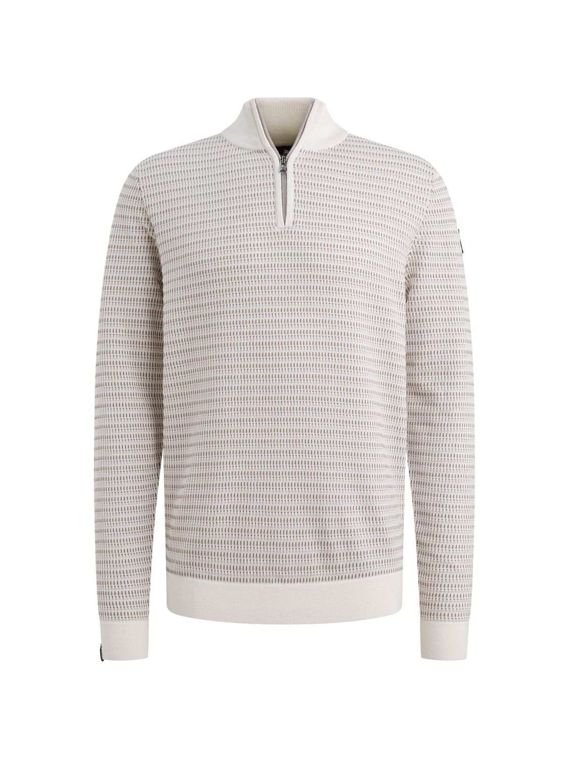 Vanguard Half zip collar cotton modal
