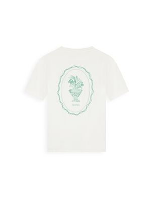 Pure Path Embroidered Vase T-shirt