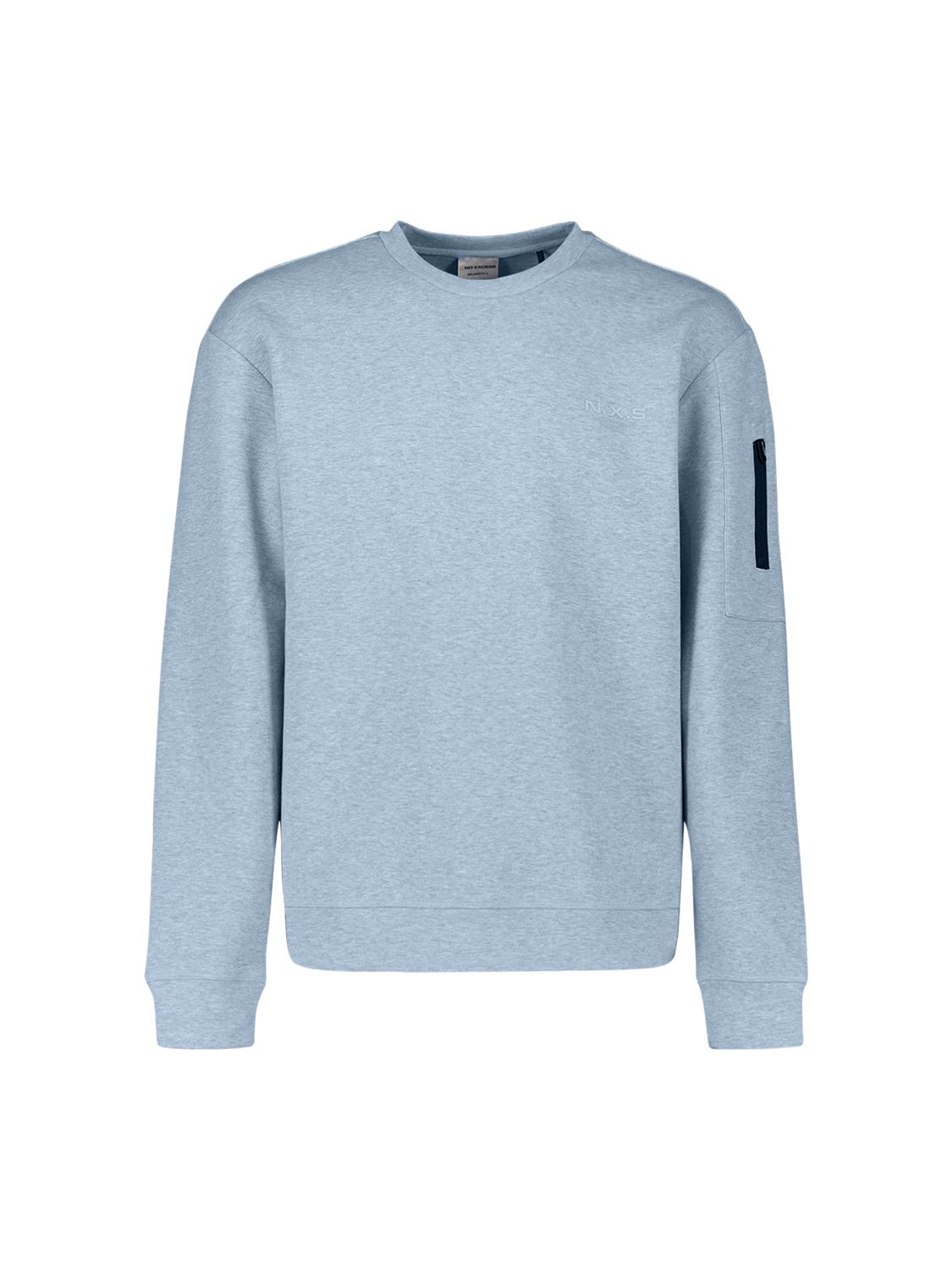 No Excess Sweater Crewneck Bonded Melange