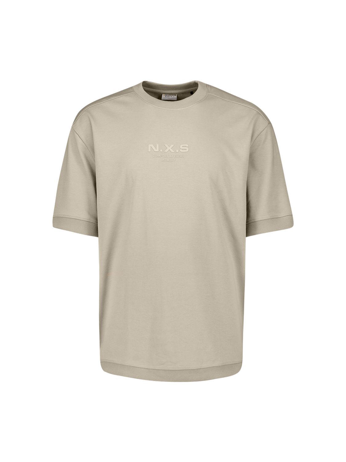 No Excess T-Shirt Crewneck Solid Heavy Interl