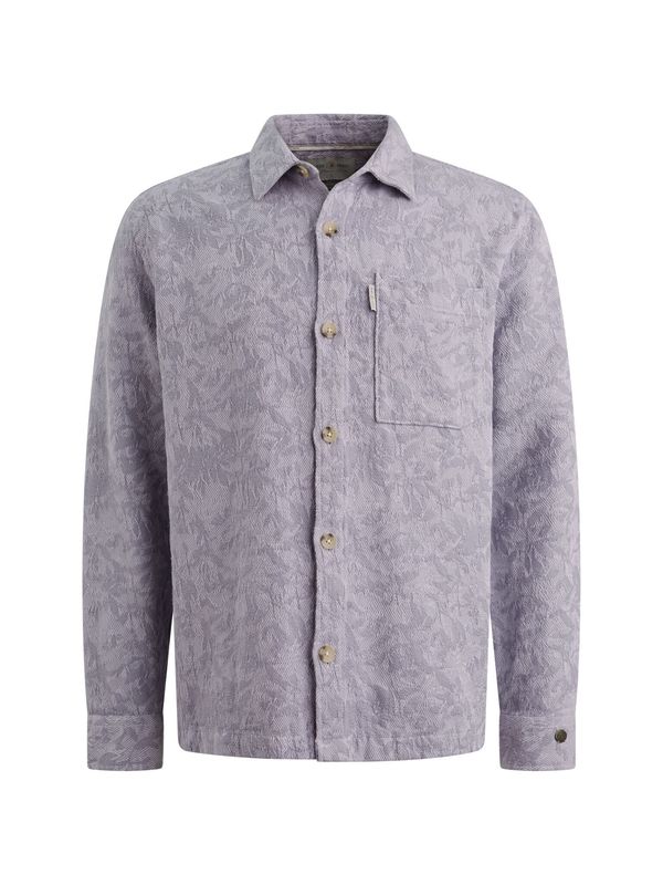 Cast Iron LONG SLEEVE SHIRT Jacquard 2 tone