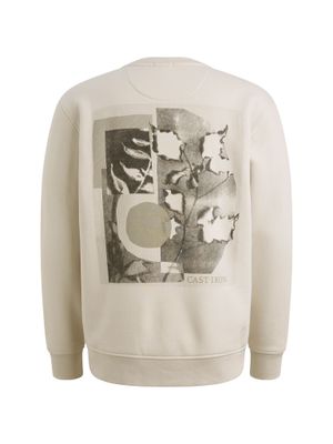 Cast Iron Long sleeve r-neck relaxed fit gra