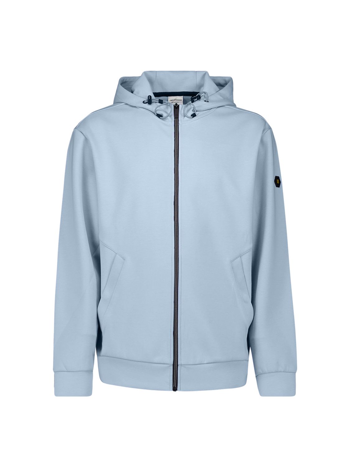 No Excess Sweater Full Zipper Hooded Interloc