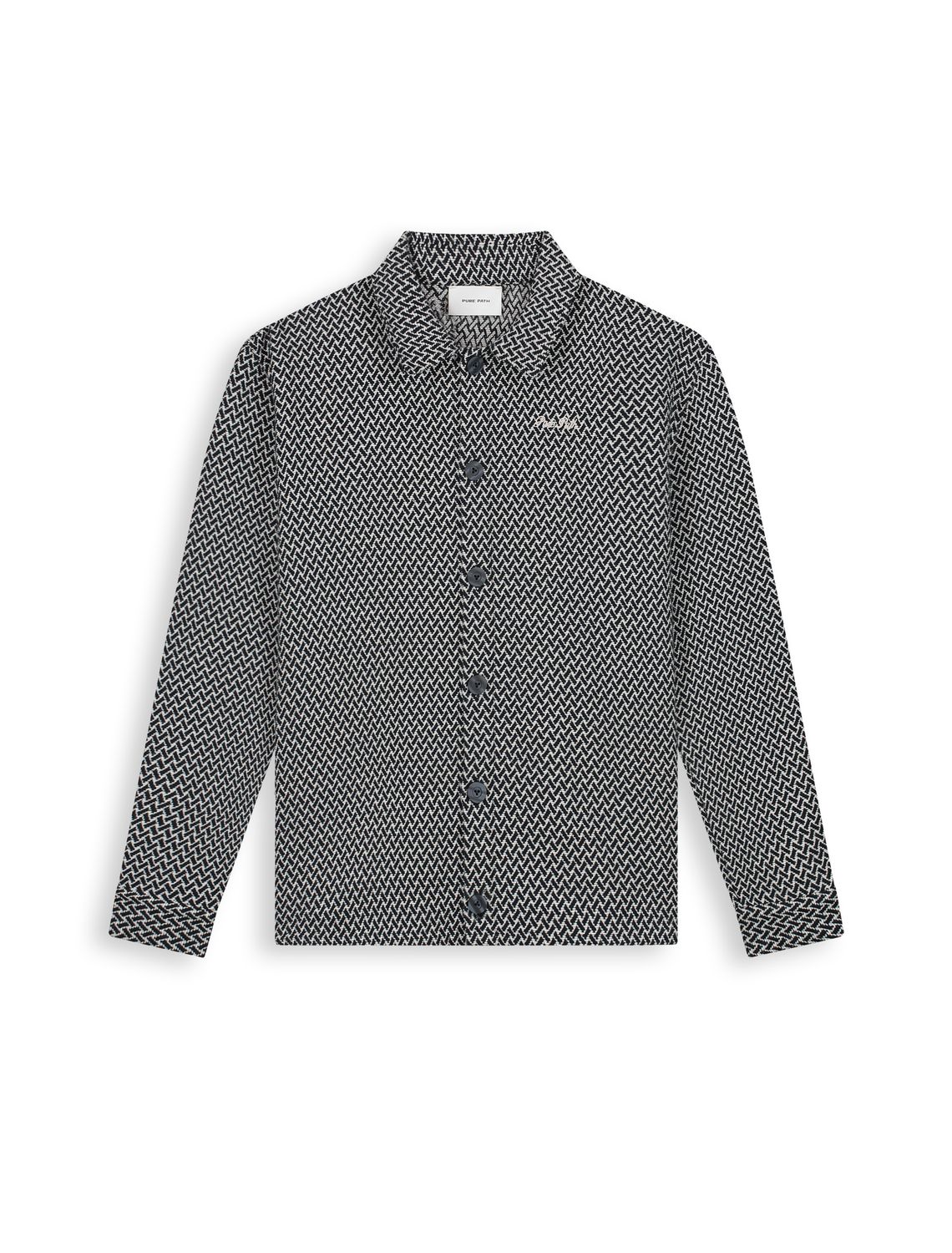 Pure Path Two Colored Weave Overshirts