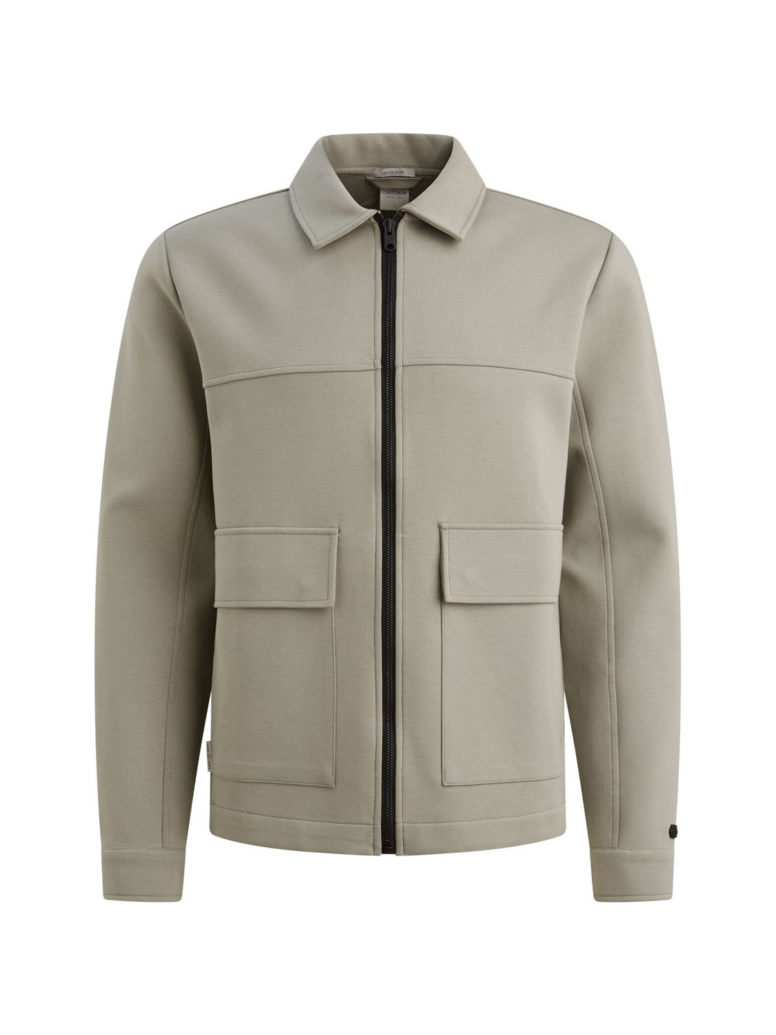 Cast Iron Zip jacket regular fit interlock