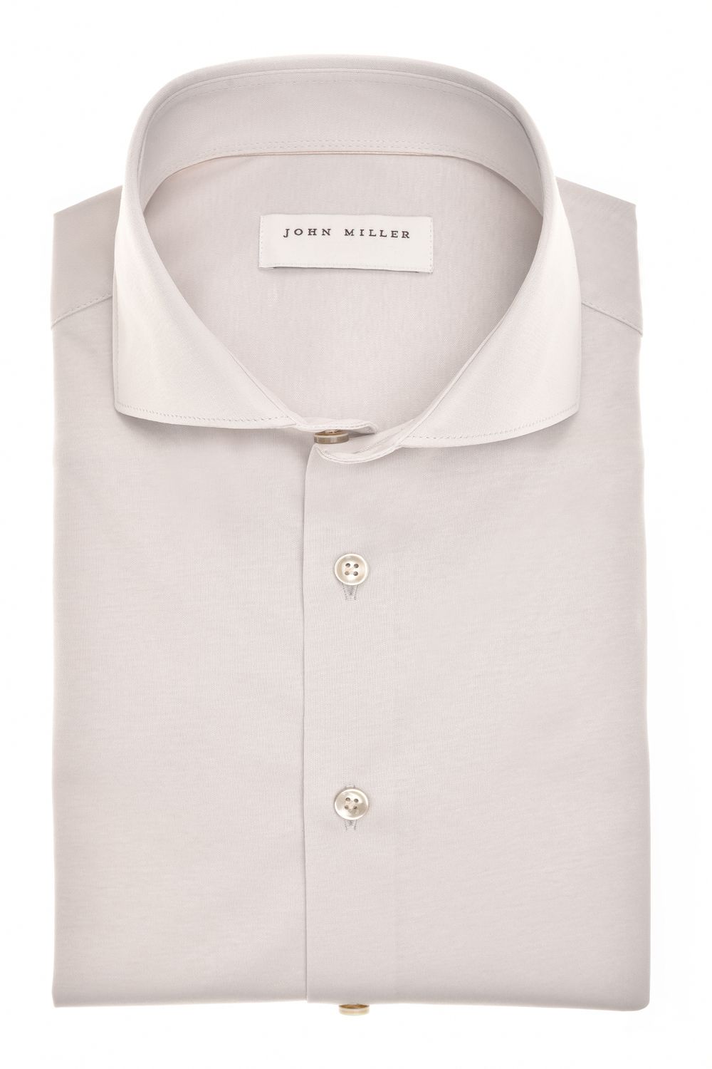 John Miller Shirts Plain:Overhemd