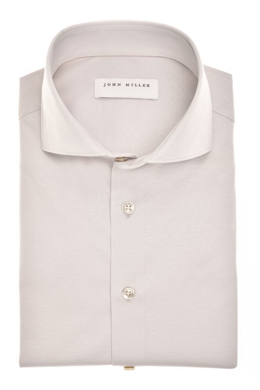 John Miller Shirts Plain:Overhemd