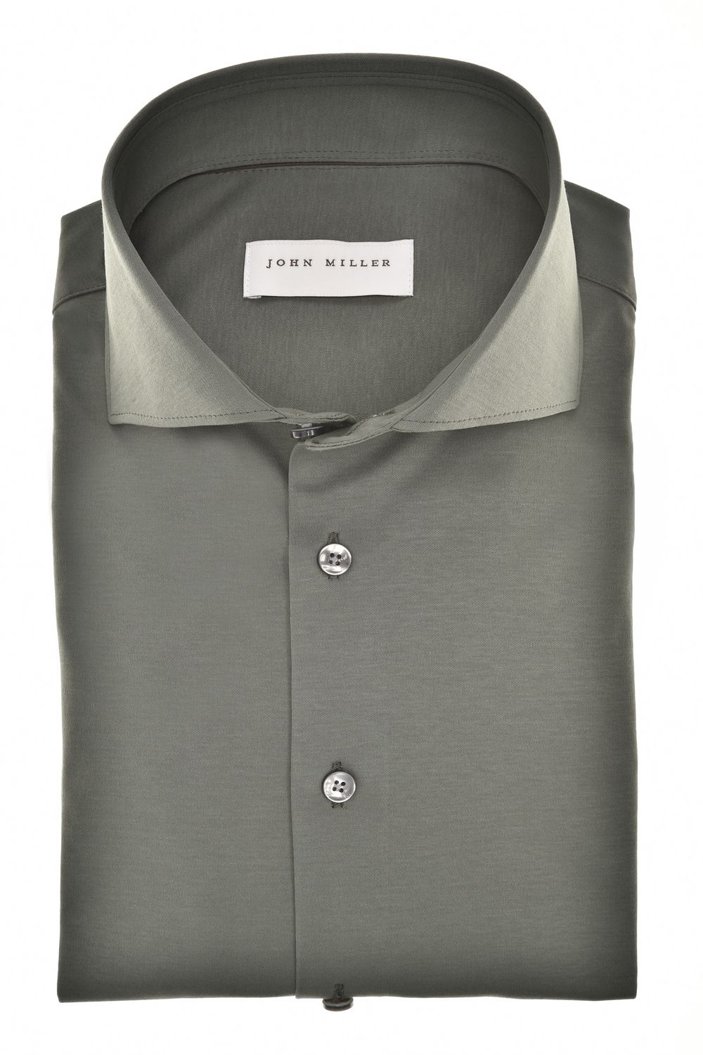 John Miller Shirts Plain:Overhemd