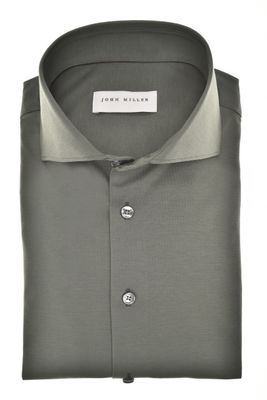 John Miller Shirts Plain:Overhemd