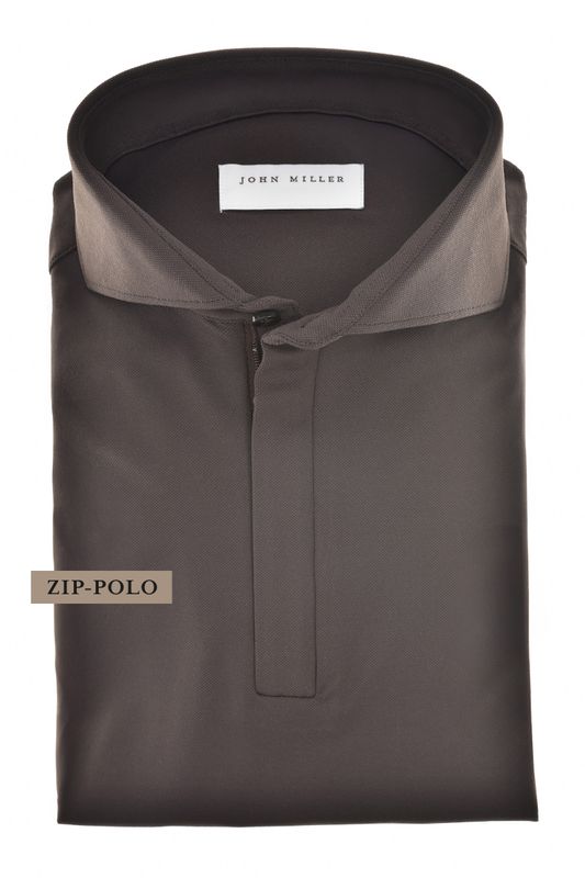 John Miller Shirts Plain:Polo shirt