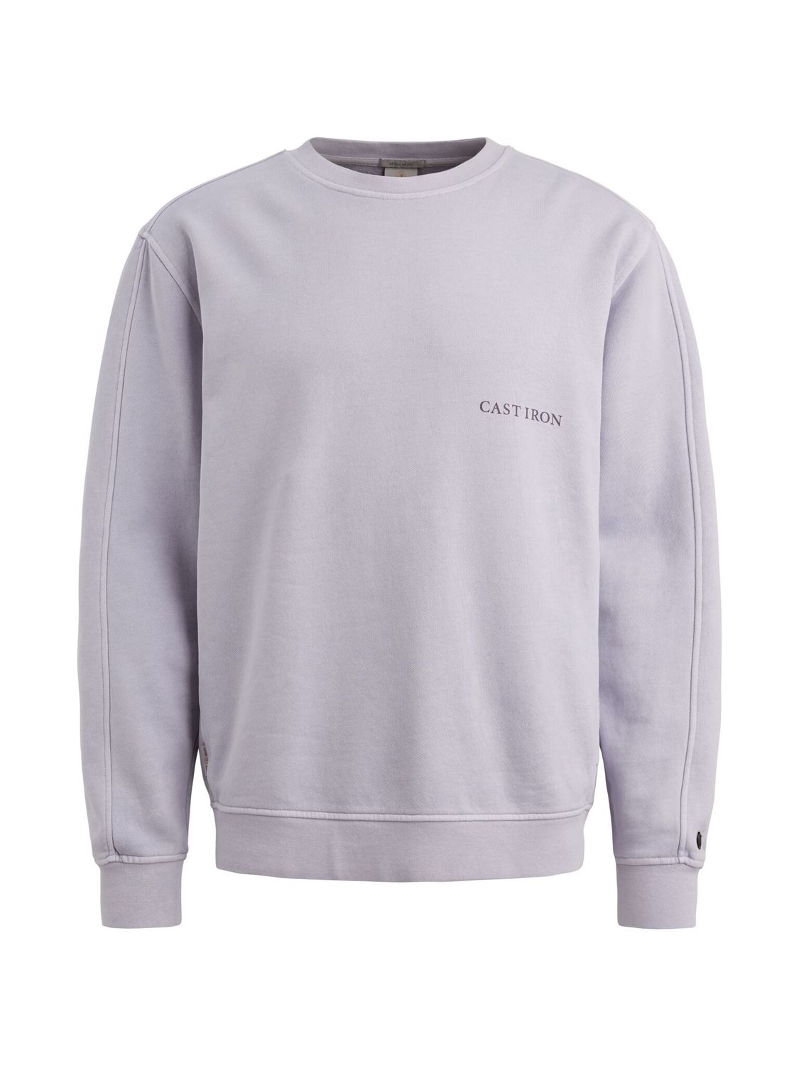 Cast Iron Long sleeve r-neck relaxed fit swe