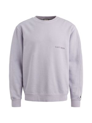 Cast Iron Long sleeve r-neck relaxed fit swe