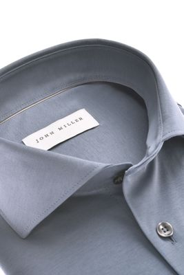 John Miller Shirts Plain:Overhemd