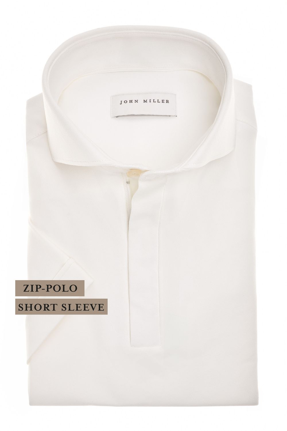 John Miller Shirts Plain:Polo shirt