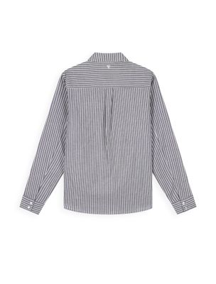 Pure Path Striped cotton longsleeved shirt