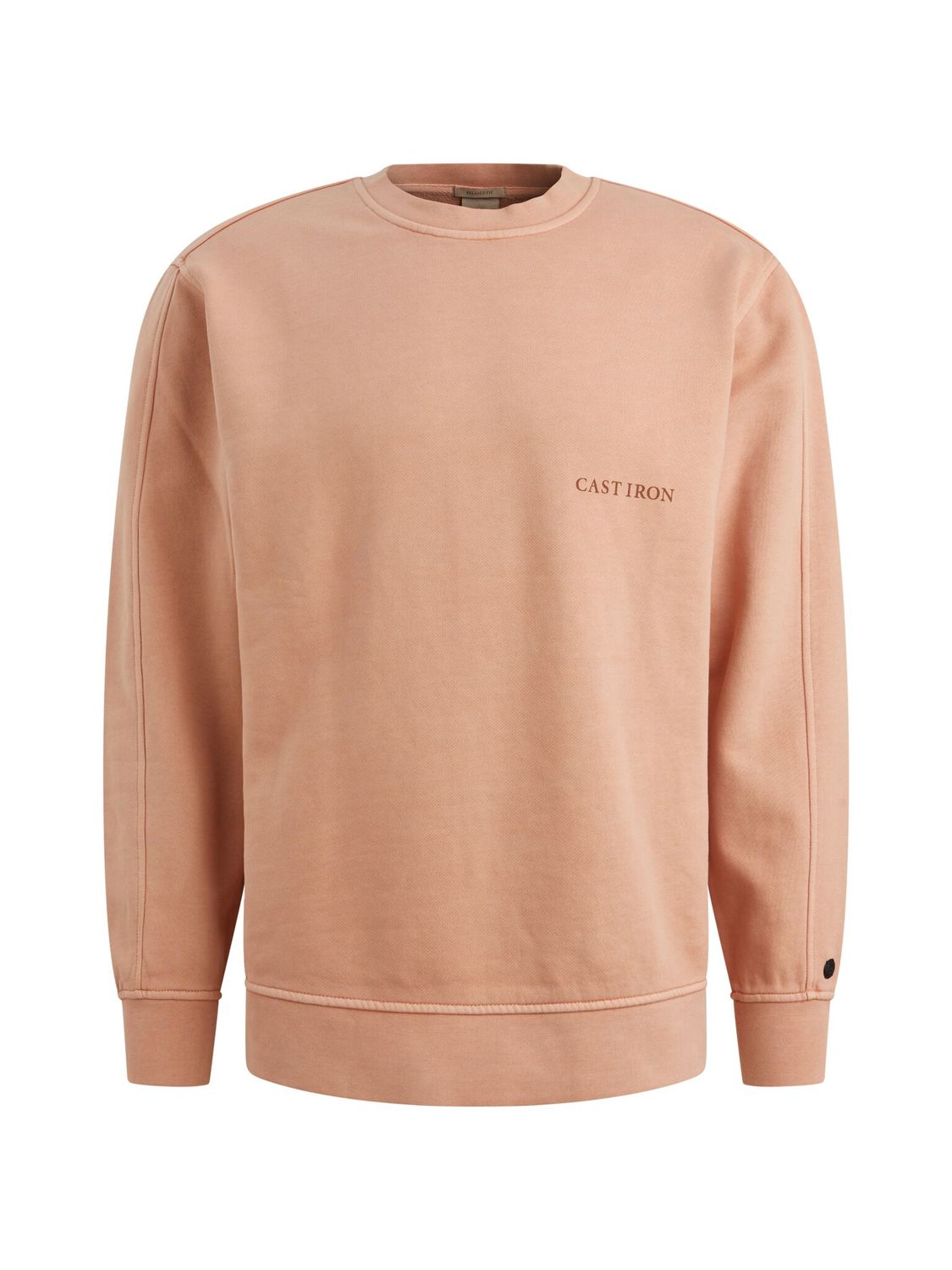 Cast Iron Long sleeve r-neck relaxed fit swe