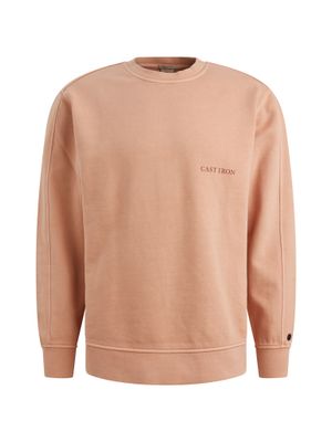 Cast Iron Long sleeve r-neck relaxed fit swe