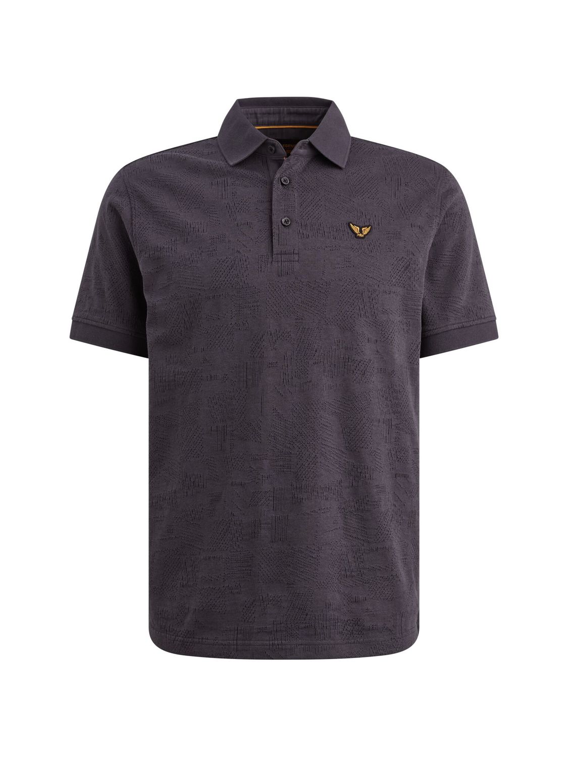 PME Legend Short sleeve polo jacquard jersey