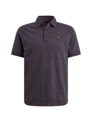 PME Legend Short sleeve polo jacquard jersey