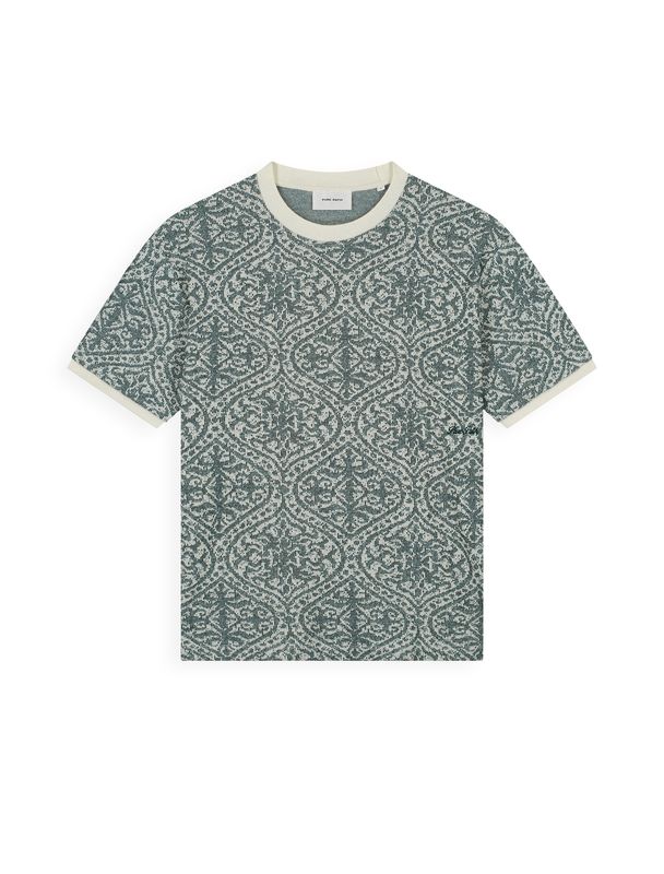 Pure Path Jacquard Pattern T-shirt