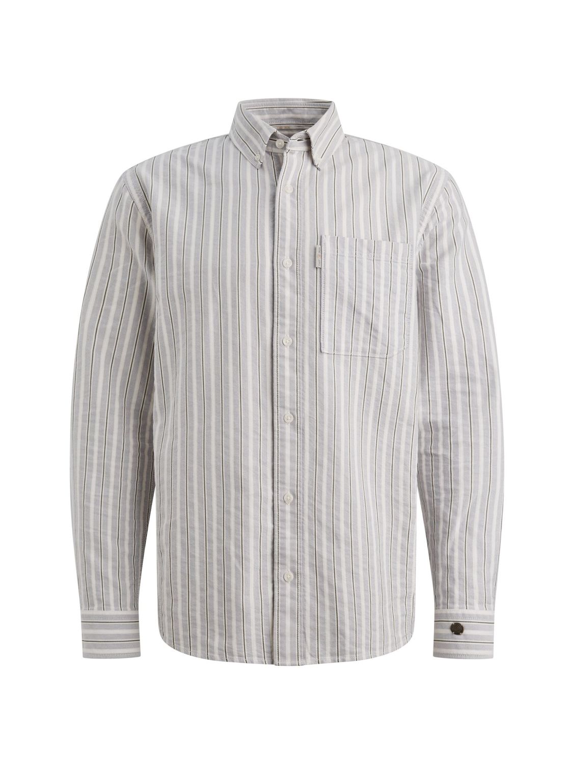 Cast Iron LONG SLEEVE SHIRT Oxford Stripe wi