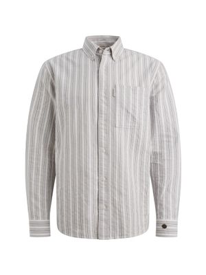 Cast Iron LONG SLEEVE SHIRT Oxford Stripe wi