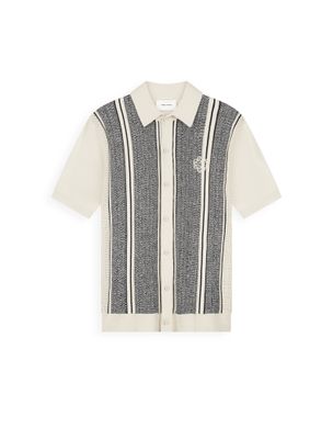 Pure Path Ripley Jacquard Knit Shirt