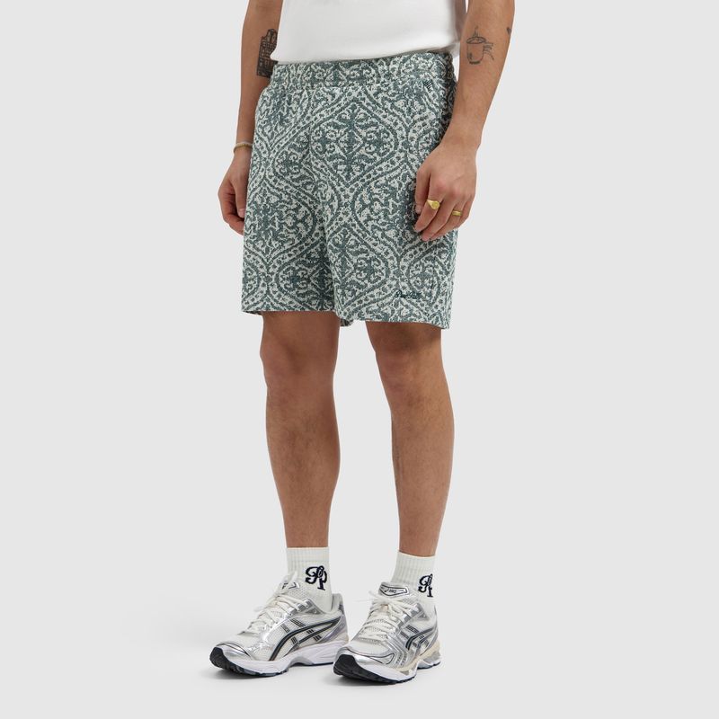 Pure Path Jacquard Pattern Shorts