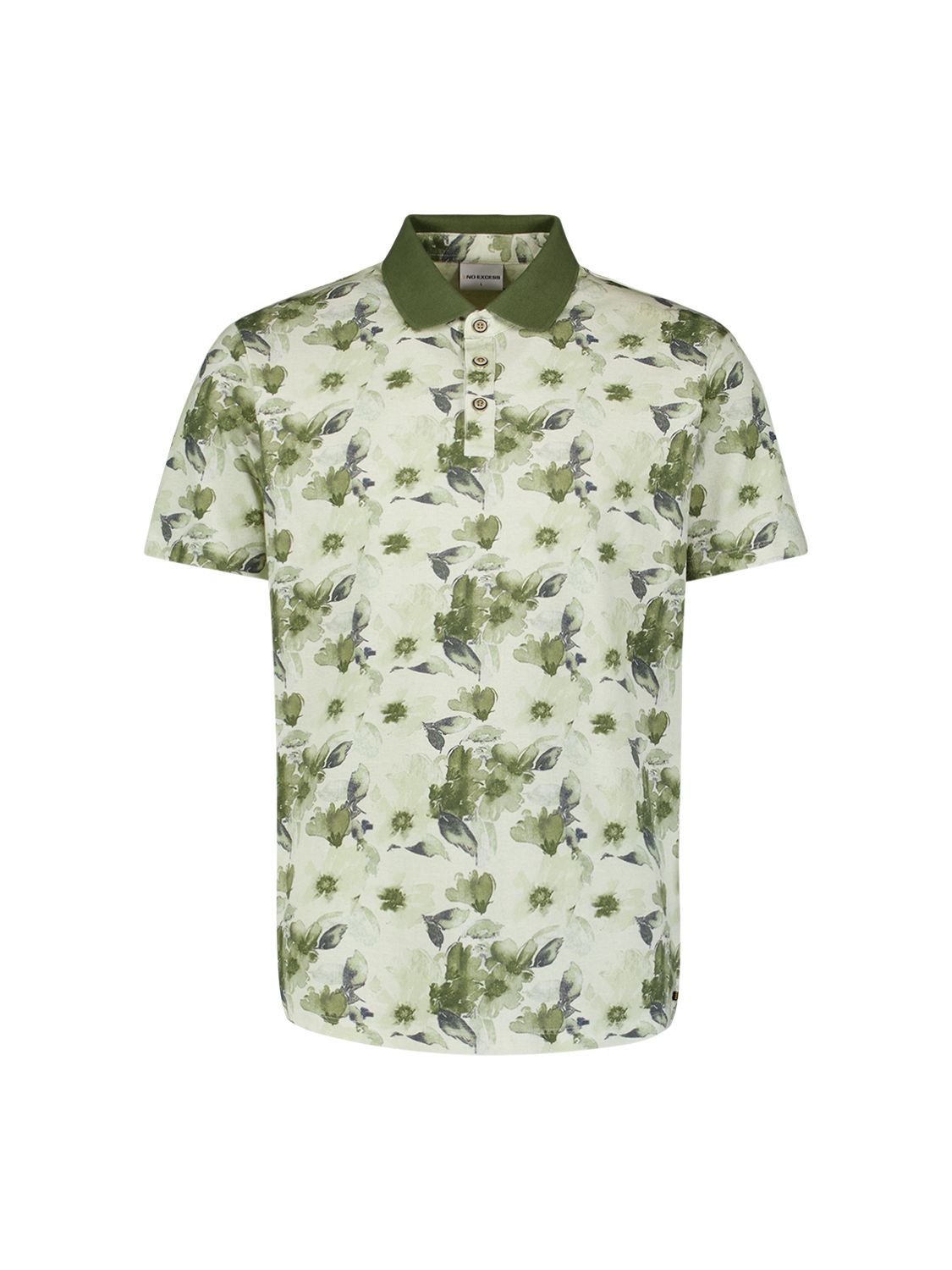 No Excess Polo Short Sleeve Printed