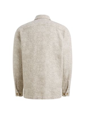 Cast Iron LONG SLEEVE SHIRT Jacquard 2 tone