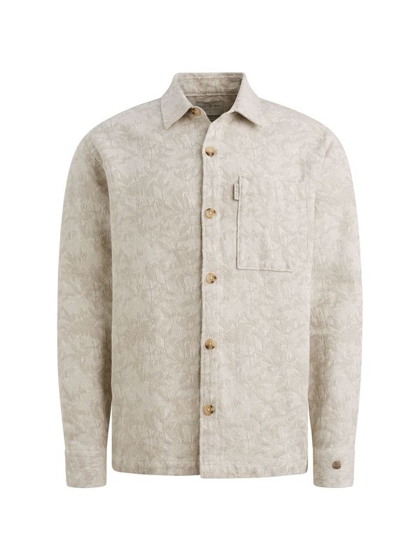Cast Iron LONG SLEEVE SHIRT Jacquard 2 tone