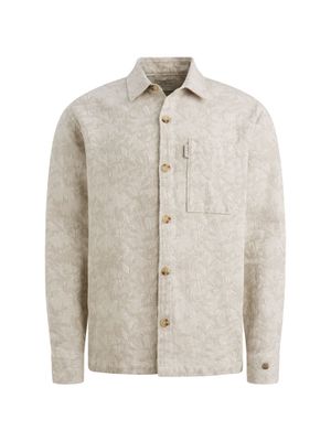 Cast Iron LONG SLEEVE SHIRT Jacquard 2 tone