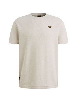 PME Legend Short sleeve r-neck two tone textu