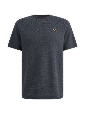 PME Legend Short sleeve r-neck two tone textu