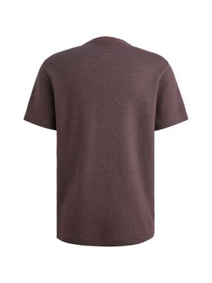 PME Legend Short sleeve r-neck two tone textu