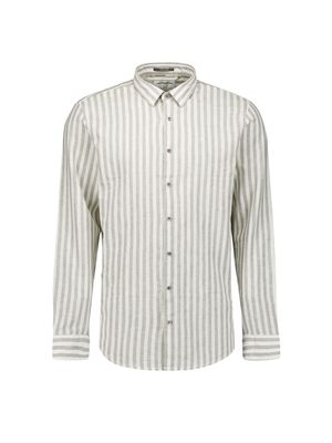 No Excess Shirt Vertical Big Stripe With Line
