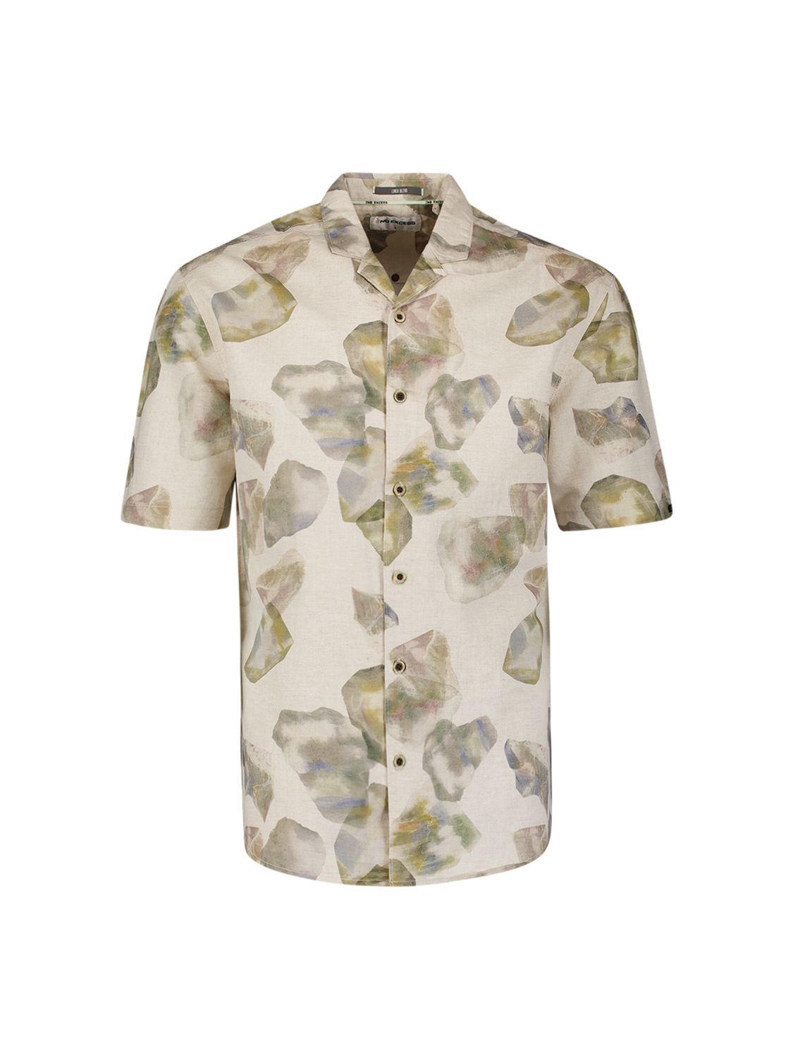 No Excess Shirt Short Sleeve Allover Printed