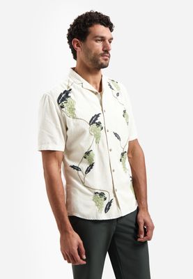 No Excess Shirt Short Sleeve Placed Embroider