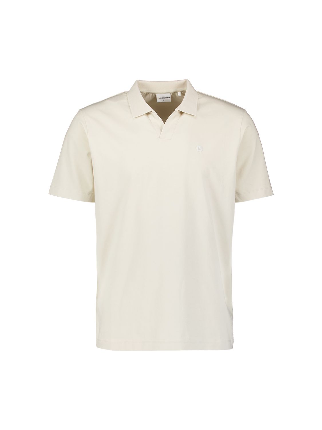 No Excess Polo V-Collar Clean