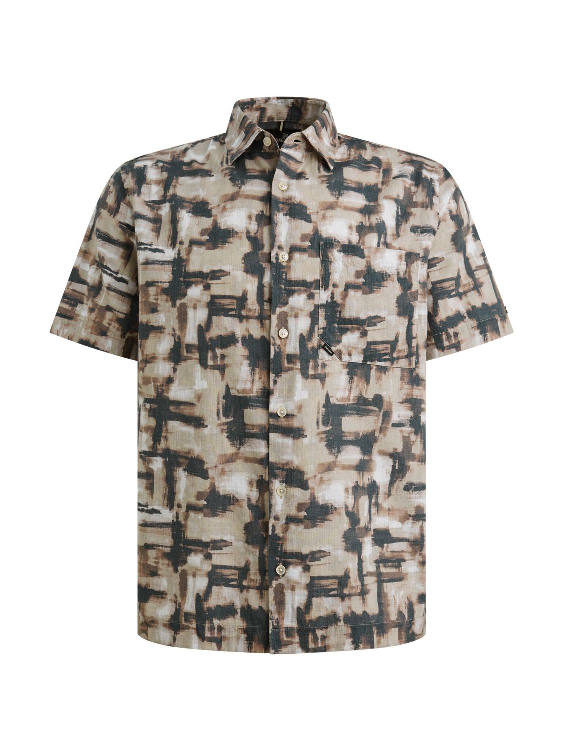 Vanguard Short Sleeve Shirt Print on slub c