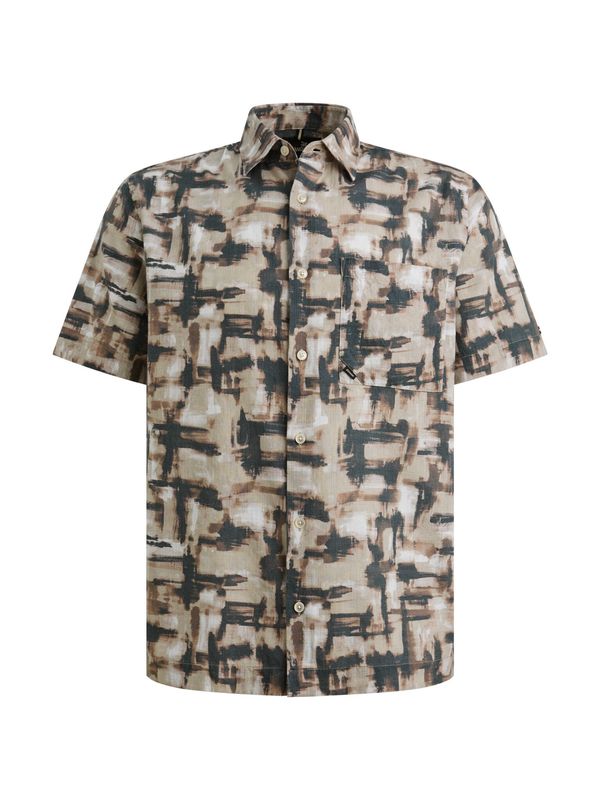 Vanguard Short Sleeve Shirt Print on slub c