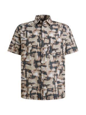 Vanguard Short Sleeve Shirt Print on slub c