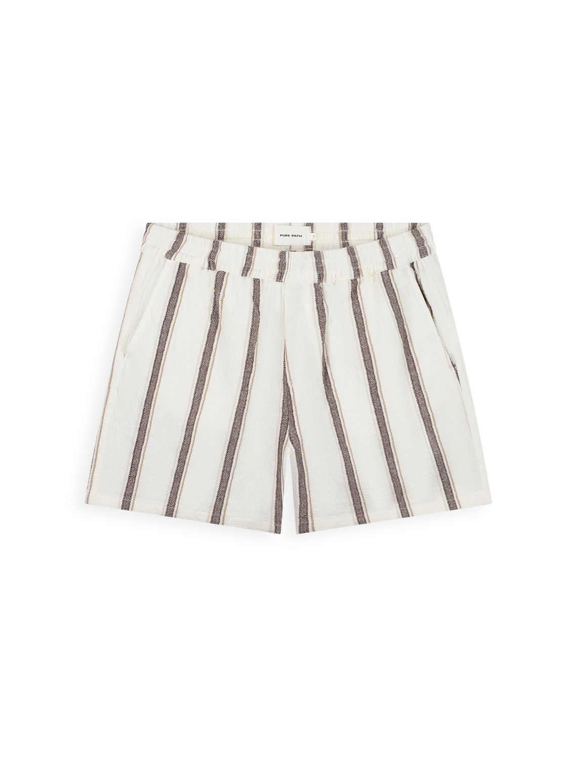 Pure Path Striped Shorts