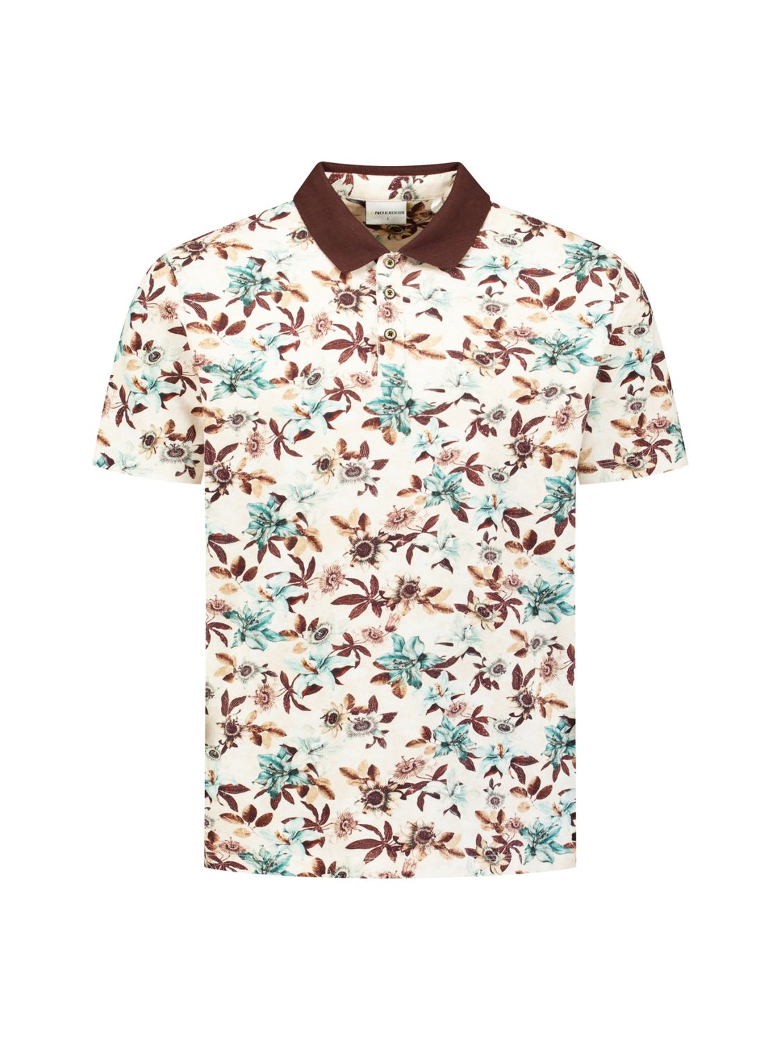 No Excess Polo Short Sleeve Printed