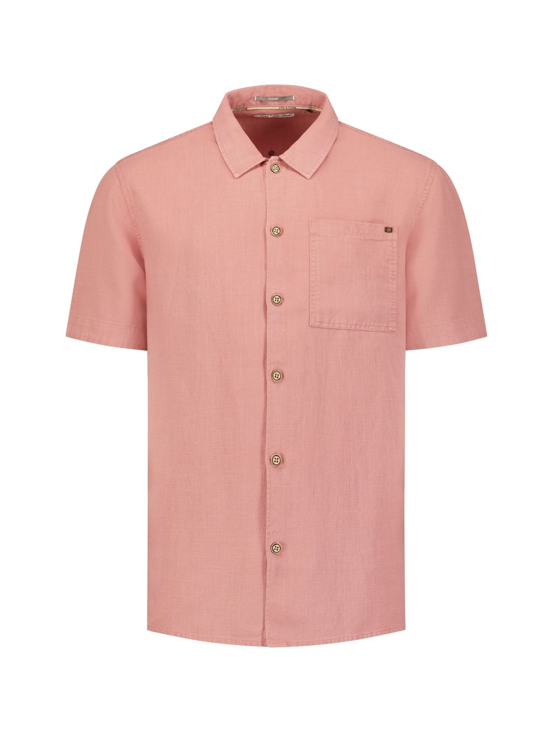 No Excess Shirt Short Sleeve With Linen, Garm
