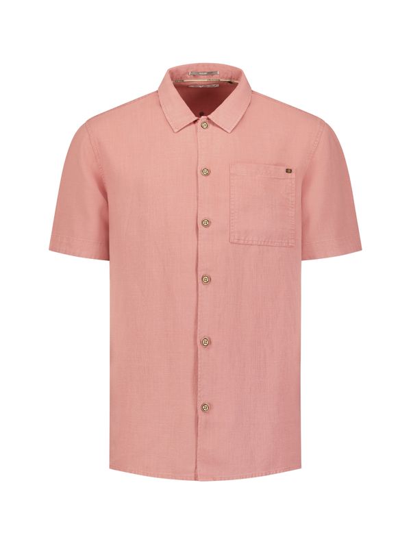 No Excess Shirt Short Sleeve With Linen, Garm