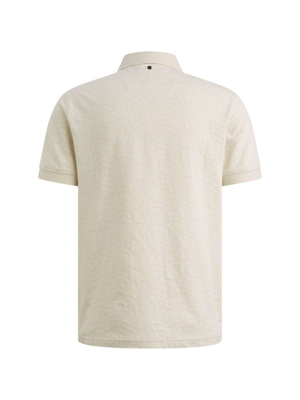 PME Legend Short sleeve polo jersey jacquard