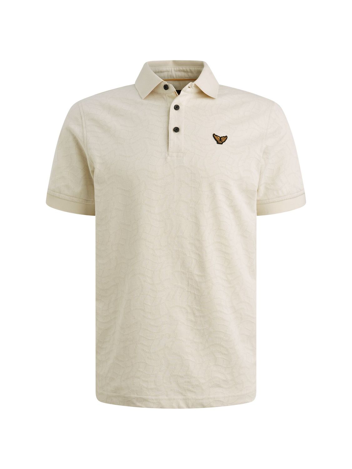 PME Legend Short sleeve polo jersey jacquard
